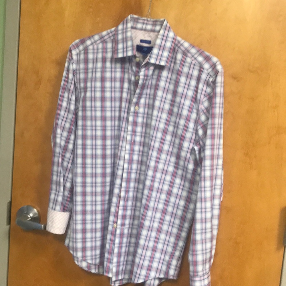 Egara button down shirt with designer cuffs